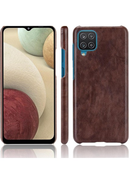 Samsung Galaxy A22 4g Için Retro Kılıf Koruyucu Kapak Lychee Desen Anti (Yurt Dışından)
