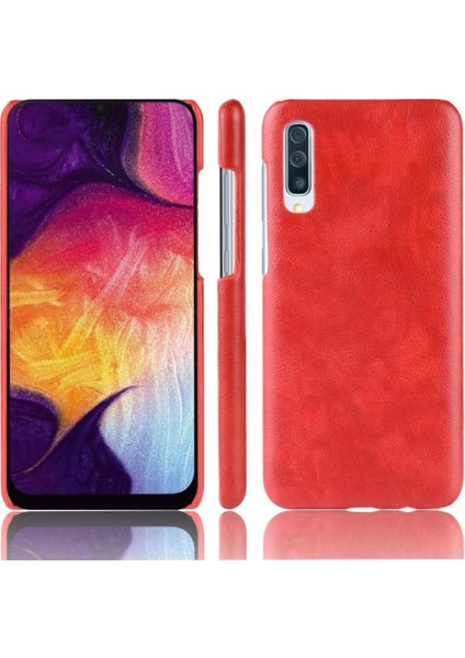 Samsung Galaxy Için Retro Durumda A50/A50S/A30S Lychee Desen Koruyucu (Yurt Dışından)