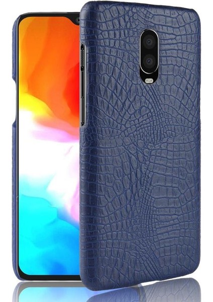 Oneplus 6t Klasik Timsah Moda Koruyucu Için Şık Klasik Kılıf (Yurt Dışından)