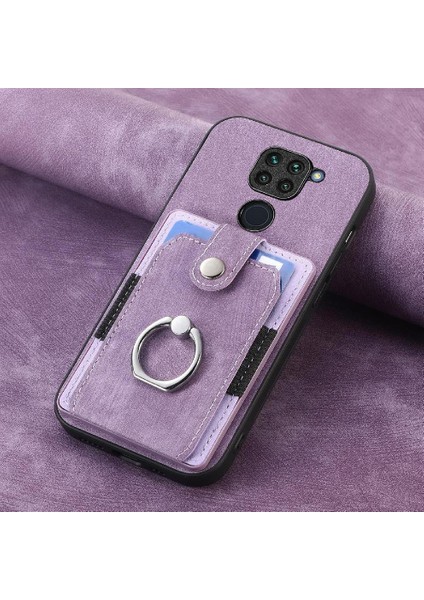 Xiaomi Redmi Not 9 4g Için Kılıf Standı Manyetik Araç Montaj Yüzük Tutucu Crad (Yurt Dışından) fırsatları