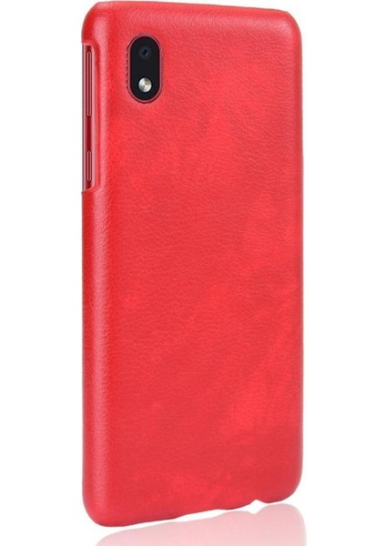 Samsung Galaxy A01 Çekirdek Için Retro DURUMDA/M01 Çekirdek Uyumluluk Retro Lychee (Yurt Dışından)