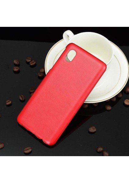 Samsung Galaxy A01 Çekirdek Için Retro DURUMDA/M01 Çekirdek Uyumluluk Retro Lychee (Yurt Dışından)