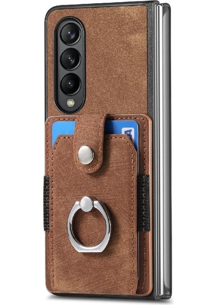 Samsung Galaxy Için Kılıf Fold 4 Manyetik Araç Montaj Yüzük Tutucu Crad Yuvası (Yurt Dışından) fırsatları
