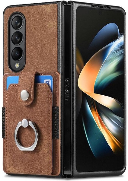 Samsung Galaxy Için Kılıf Fold 4 Manyetik Araç Montaj Yüzük Tutucu Crad Yuvası (Yurt Dışından) indirimleri