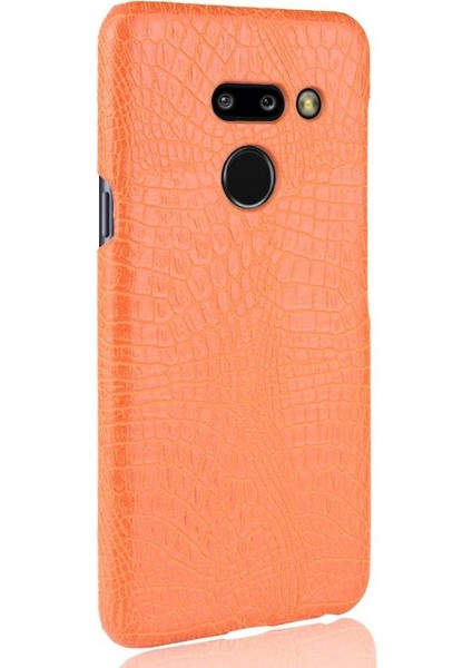 Lg G8 Thinq Klasik Timsah Moda Koruyucu Için Şık Klasik Durumda (Yurt Dışından)