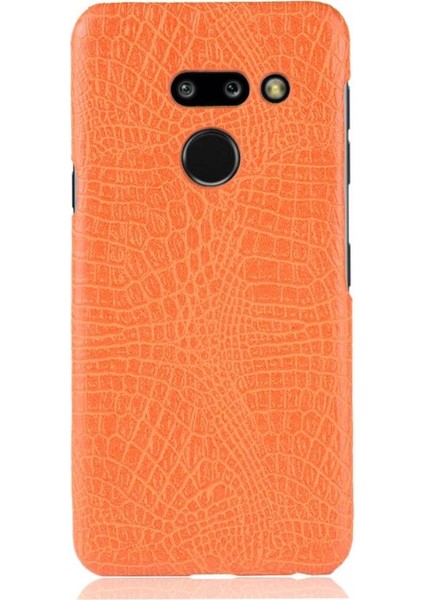 Lg G8 Thinq Klasik Timsah Moda Koruyucu Için Şık Klasik Durumda (Yurt Dışından)