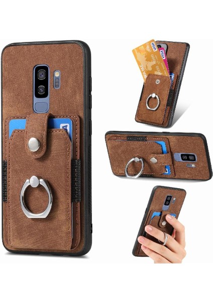 Samsung Galaxy S9 Artı Manyetik Araç Montaj Yüzük Tutucu Standı Crad (Yurt Dışından)