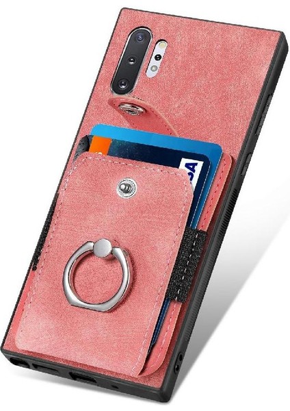 Samsung Galaxy Not 10 Için Kılıf Pro Halka Tutucu Crad Yuvası Standı Manyetik (Yurt Dışından)