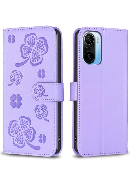 Xiaomi 11I Cüzdan Yonca Çiçek Çok Renkli Kart Yuvaları Pu Için Flip Case (Yurt Dışından) indirimleri