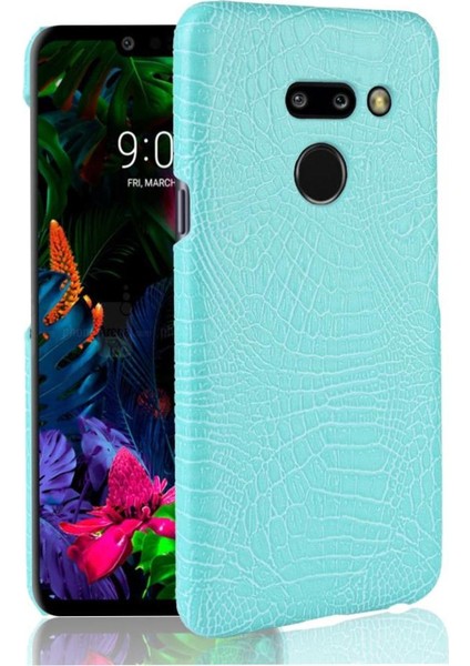 Lg G8 Thinq Klasik Timsah Moda Koruyucu Için Şık Klasik Durumda (Yurt Dışından)