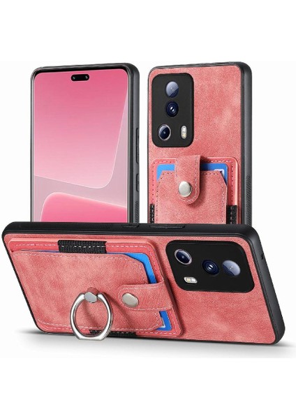 Xiaomi 13 Lite Için Kılıf Manyetik Araç Montaj Crad Yuvası Standı Halka Tutucu (Yurt Dışından)