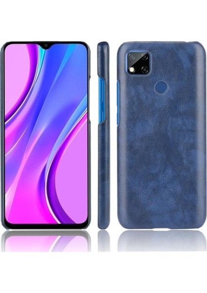Xiaomi Redmi 9c Retro Lychee Desen Koruyucu Kapak Için Retro Kılıf (Yurt Dışından)
