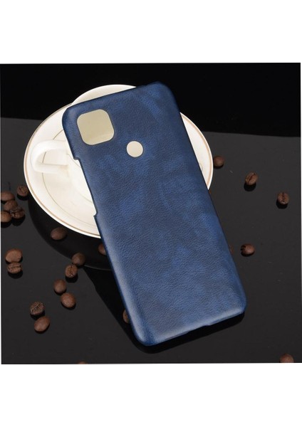 Xiaomi Redmi 9c Retro Lychee Desen Koruyucu Kapak Için Retro Kılıf (Yurt Dışından)