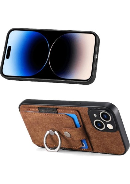 IPhone 14 Için Kılıf Crad Yuvası Halka Tutucu Manyetik Araç Montaj Standı (Yurt Dışından) fırsatları