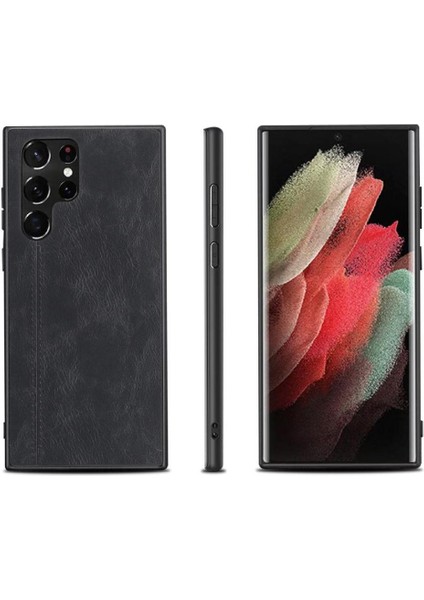 Samsung Galaxy S22 Ultra 5g Için Hafif Durumda Sözleşmeli Tasarım Klasik (Yurt Dışından)