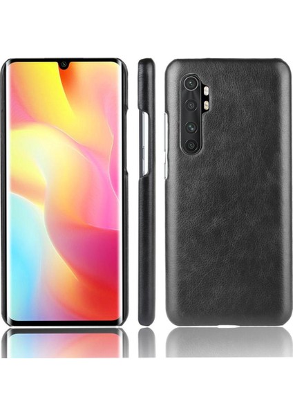 Xiaomi Mi Not 10 Lite Lychee Desen Uyumluluk Için Retro Kılıf Kapak (Yurt Dışından)
