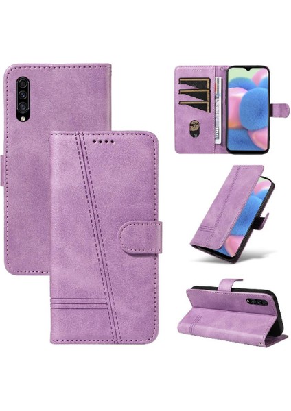 Samsung Galaxy A50/A50S/A30S Ayrılabilir Siyah Bilezik Pu Için Filp Durumda (Yurt Dışından)