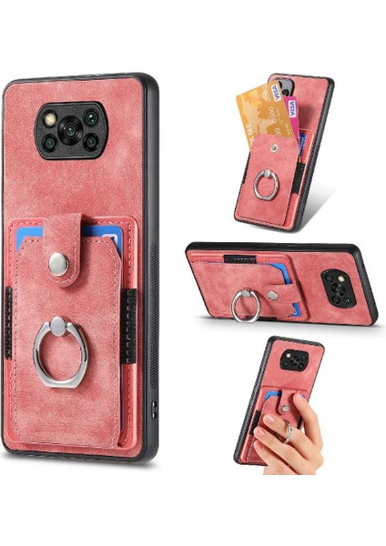 Xiaomi Poco X3 Nfc Standı Halka Tutucu Crad Yuvası Manyetik Araç Montaj (Yurt Dışından)