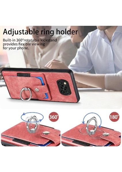 Xiaomi Poco X3 Nfc Standı Halka Tutucu Crad Yuvası Manyetik Araç Montaj (Yurt Dışından)