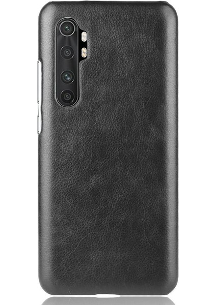 Xiaomi Mi Not 10 Lite Lychee Desen Uyumluluk Için Retro Kılıf Kapak (Yurt Dışından)