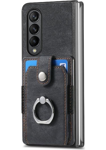 Samsung Galaxy Için Kılıf Fold 4 Manyetik Araç Montaj Yüzük Tutucu Crad Yuvası (Yurt Dışından) fırsatları