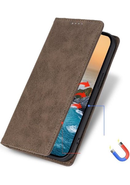 Xiaomi Redmi Not 11 Için Flip Case 4g Kickstand Kart Yuvası Tpu Iş (Yurt Dışından)