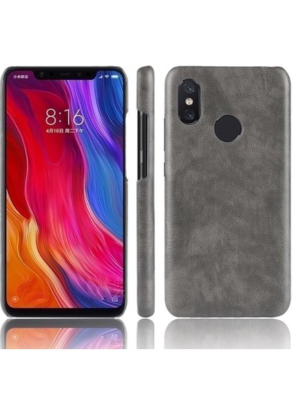 Xiaomi Mi 8 Se Retro Anti Scratch Uyumluluk Lychee Için Retro Kılıf (Yurt Dışından)