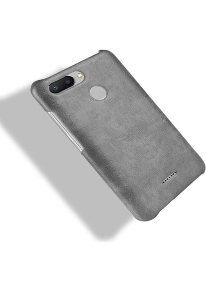 Retro Kılıf Xiaomi Redmi Için 6 Retro Lychee Desen Koruyucu Kapak Anti (Yurt Dışından)