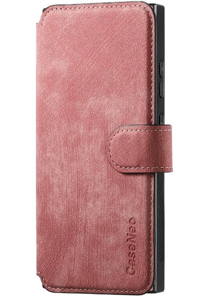 Samsung Galaxy Not 10 Için Flip Case Retro Mıknatıs Koruyucu Malzeme Kartı (Yurt Dışından)