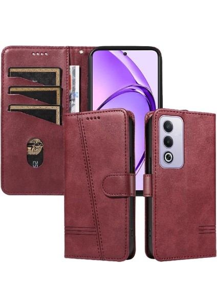 Kredi Kartı Yuvası ile Oppo A3 Pro 5g Için Filp Durumda Ayrılabilir Siyah Cüzdan (Yurt Dışından)