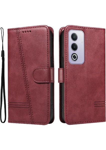 Kredi Kartı Yuvası ile Oppo A3 Pro 5g Için Filp Durumda Ayrılabilir Siyah Cüzdan (Yurt Dışından)