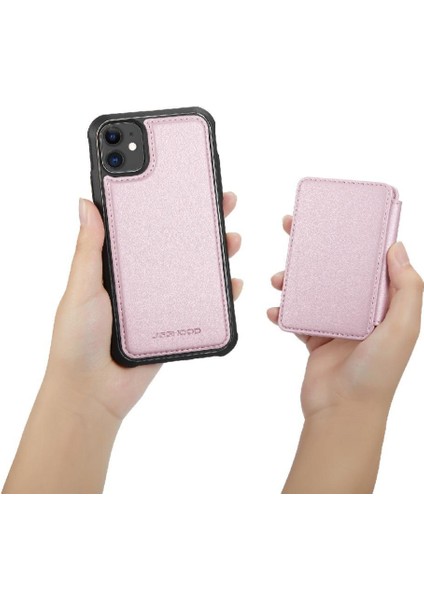 IPhone 11 Için Kılıf Manyetik Rfıd Engelleme Standı Fonksiyonu Ayrılabilir 2 (Yurt Dışından) modelleri
