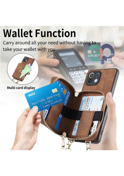 Xaicase 11 Lite Ayarlanabilir Kordon Fermuar Kapatma Premium Deri Için Kılıf (Yurt Dışından)