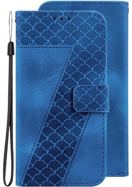 Onur X6B Cüzdan Flip Folio Kapak Için Telefon Kılıfı Kabartmalı Desen Pu Kart (Yurt Dışından) modelleri