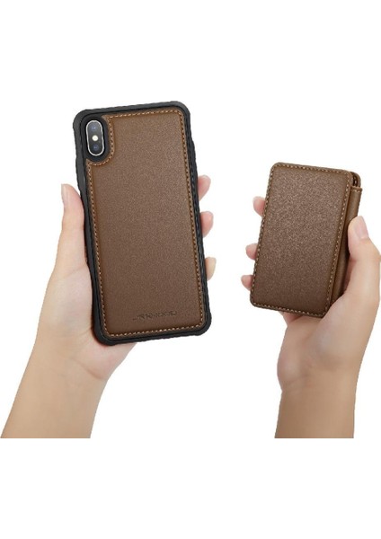 IPhone X/xs Manyetik 2 Için Kılıf 1 Işlevsellik Ayrılabilir Cüzdan (Yurt Dışından) modelleri