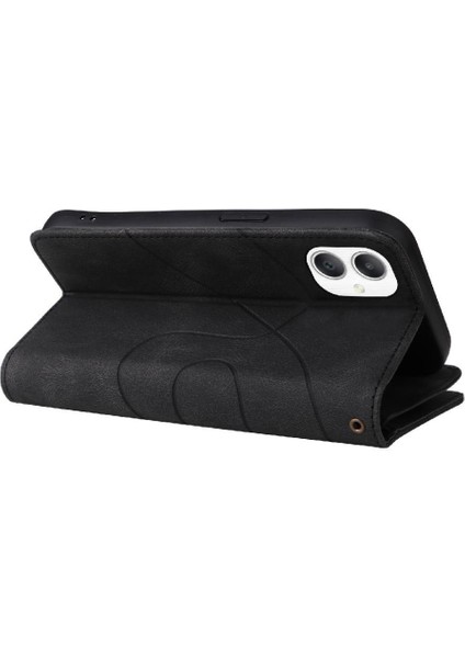 Samsung Galaxy A06 Kickstand Koruyucu Fermuar Cüzdan Tarzı Dokuz (Yurt Dışından)