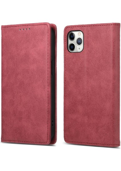 IPhone 11 Için Flip Case Pro Max Darbeye Kart Yuvası Iş Rahat Tpu (Yurt Dışından)
