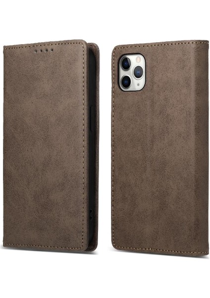 IPhone 11 Için Flip Case Pro Max Darbeye Kart Yuvası Iş Rahat Tpu (Yurt Dışından)