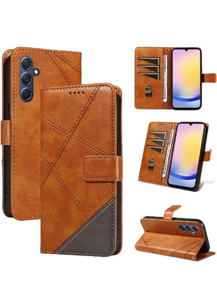 Elmas Dikiş ile Samsung Galaxy A25 5g Yüksek Kalite Için Flip Case (Yurt Dışından)