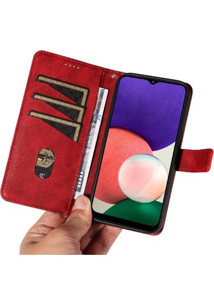Samsung Galaxy A22 5G/A22S 5g ve Kart Yuvası Deri Telefon Için Flip Case (Yurt Dışından) indirimleri