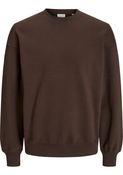 Jack & Jones Erkek Bisiklet Yaka Düz Renk Sweatshirt - Urban