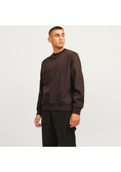 Jack & Jones Erkek Bisiklet Yaka Düz Renk Sweatshirt - Urban