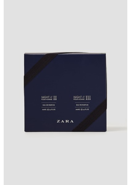 Night Pour Homme ii + Zara Night Pour Homme iii Edp 100 Ml