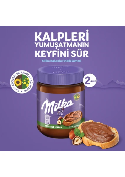 Spread Fındıklı Sürülebilir Çikolata 350 gr - 2 Adet