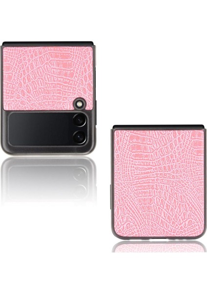Samsung Galaxy Z Flip 3 5g Uyumluluk Kapak Için Şık Klasik Kılıf (Yurt Dışından)