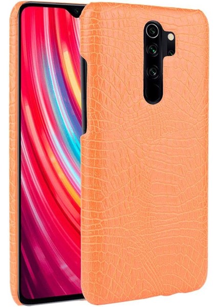 Xiaomi Redmi Not 8 Pro Klasik Timsah Moda Için Şık Klasik Durumda (Yurt Dışından)