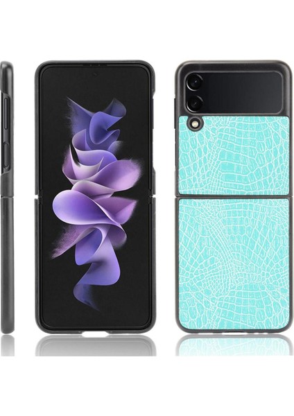 Samsung Galaxy Z Flip 3 5g Uyumluluk Kapak Için Şık Klasik Kılıf (Yurt Dışından)