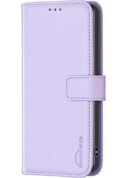 IPhone 15 Için Flip Case Artı Çok Renkli Deri Kılıf Çoklu Kart Yuvası (Yurt Dışından)