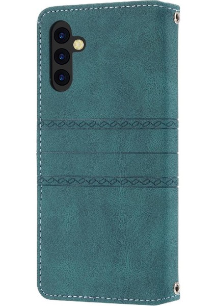 Samsung Galaxy A15 Için Flip Case 4g/5g Manyetik Kapatma Darbeye Pu (Yurt Dışından)