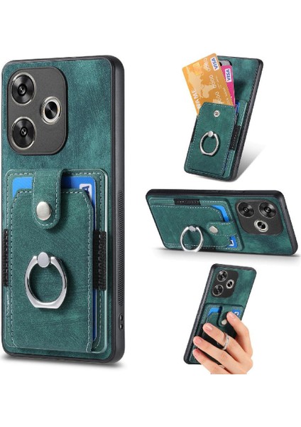Xiaomi Poco F6 Standı Crad Yuvası Manyetik Araç Montaj Halkası Tutucu (Yurt Dışından)